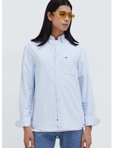 Košile Tommy Jeans regular, s límečkem button-down