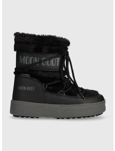 Sněhule Moon Boot LTRACK FAUX FUR WP černá barva, 24501300.001