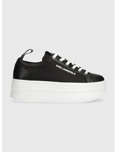 Sneakers boty Karl Lagerfeld KOBO III černá barva, KL65019