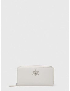 Peněženka Armani Exchange bílá barva, 948068 4R700