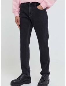 Džíny Tommy Jeans pánské, šedá barva, DM0DM18184