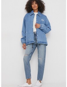 Džíny Calvin Klein Jeans Mom Jean dámské, high waist