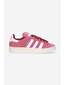 Semišové sneakers boty adidas Originals Campus 00s W růžová barva, HP6286-pink