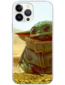 Ert Ochranný kryt na iPhone 15 - Star Wars, Baby Yoda 003