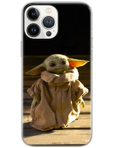 Ert Ochranný kryt na iPhone 15 PLUS - Star Wars, Baby Yoda 001