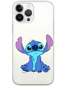 Ert Ochranný kryt na iPhone 14 - Disney, Stitch 006 Transparent