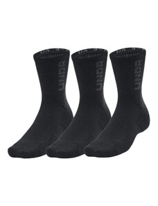 3PACK ponožky Under Armour černé (1373084 001)