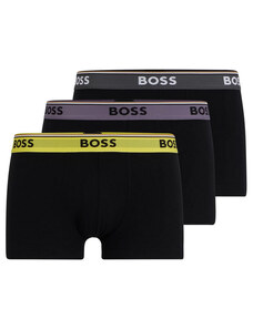 3PACK pánské boxerky Boss černé (50508985 978)