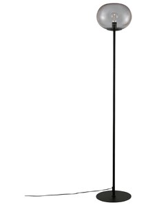 Nordlux Kouřově šedá skleněná stojací lampa Alton 150 cm