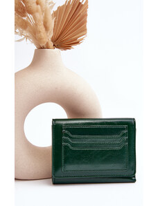 Kesi Dámská peněženka vyrobená z tmavě zelené ekokůže Joanela