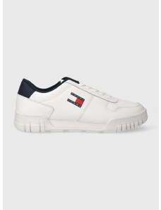 Sneakers boty Tommy Jeans TJM CUPSOLE ESS bílá barva, EM0EM01396