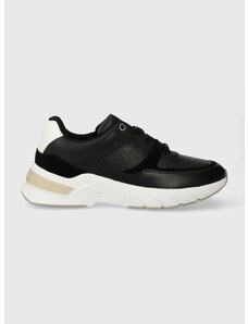 Sneakers boty Calvin Klein ELEVATED RUNNER - MONO MIX černá barva, HW0HW01869