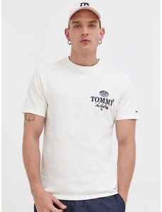 Tommy Jeans pánské bílé tričko