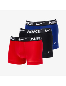 Boxerky Nike Dri-FIT Essential Micro Trunk 3-Pack Siren Red/ Deep Royal/ Black