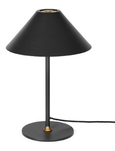 Černá kovová stolní lampa Halo Design Hygge 35 cm