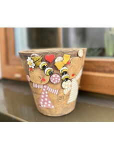 Keramika Javorník Květináč - myšky