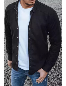 Černá pánská košile Dstreet DX2359