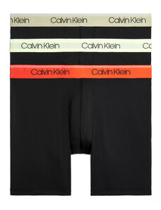 3PACK pánské boxerky Calvin Klein černé