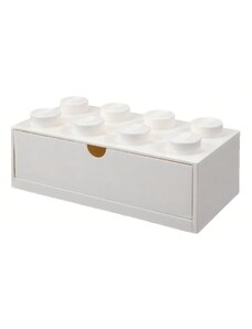 Bílý úložný box LEGO Storage 31,6 x 15,8 cm