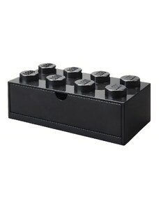 Černý úložný box LEGO Storage 31,6 x 15,8 cm