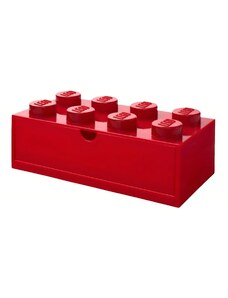 Červený úložný box LEGO Storage 31,6 x 15,8 cm
