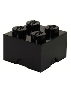 Černý úložný box LEGO Smart 25 x 25 cm