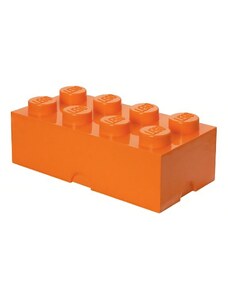 Oranžový úložný box LEGO Smart 25 x 50 cm