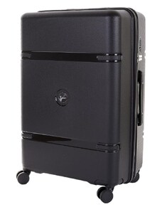 Velký cestovní kufr T-class 2213, černá, XL, 90 l