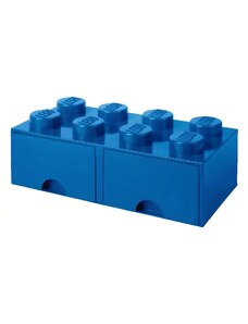 Modrý úložný box LEGO Storage 25 x 50 cm