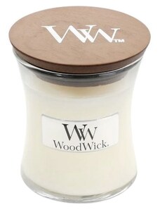 Malá vonná svíčka WoodWick, White Tea & Jasmine