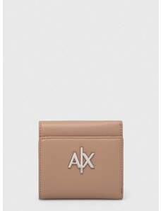 Peněženka Armani Exchange béžová barva, 948530 4R700