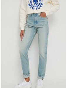 Džíny Calvin Klein Jeans dámské, high waist, J20J222864