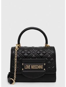 Kabelka Love Moschino černá barva