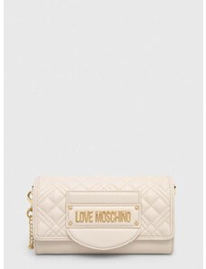 Kabelka Love Moschino béžová barva