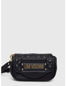 Kabelka Love Moschino černá barva