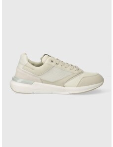 Sneakers boty Calvin Klein FLEXI RUNNER - NANO MONO béžová barva, HW0HW01858