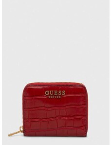Peněženka Guess LAUREL červená barva, SWCX85 00370