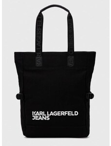 Taška Karl Lagerfeld Jeans černá barva