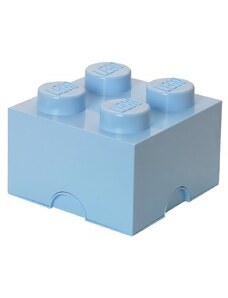 Lego Světle modrý úložný box LEGO Smart 25 x 25 cm