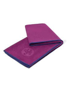 Malý jógový ručník Manduka eQua Hand Towel Purple Lotus