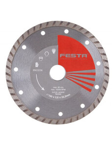 Kotouč diamantový FESTA TURBO 150x2.6x22.2mm