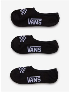 Sada tří párů dámských ponožek v černé barvě VANS Classic Canoodle - Dámské