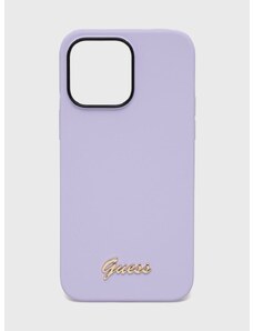 Obal na telefon Guess Iphone 14 Pro Max 6,7" fialová barva