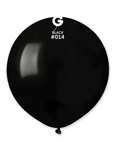 GODAN Balónek latexový 48 cm – Pastelový černý, 1 KS