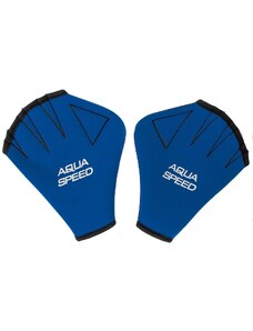 AQUA SPEED Unisex's Swimming Gloves Swimming Navy Blue