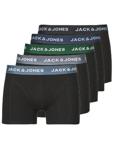 Jack & Jones Boxerky JACSOLID TRUNKS 5 PACK OP >