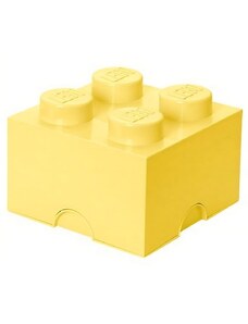 Lego Světle žlutý úložný box LEGO Smart 25 x 25 cm