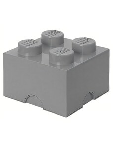 Šedý úložný box LEGO Smart 25 x 25 cm