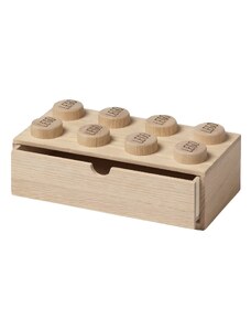 Lego Světlý dubový úložný box LEGO Wood 32 x 15 cm