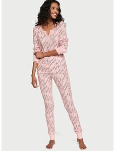 Victoria's Secret pyžamová souprava Thermal Long Pajama Set
